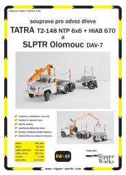 Laserové doplňky - RW 69 Tatra T2-148 NTP+HIAB670+DAV-7